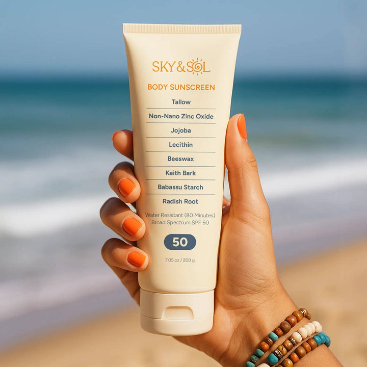 Sky and Sol Body Sunscreen SPF 50 (7.05 oz)Q