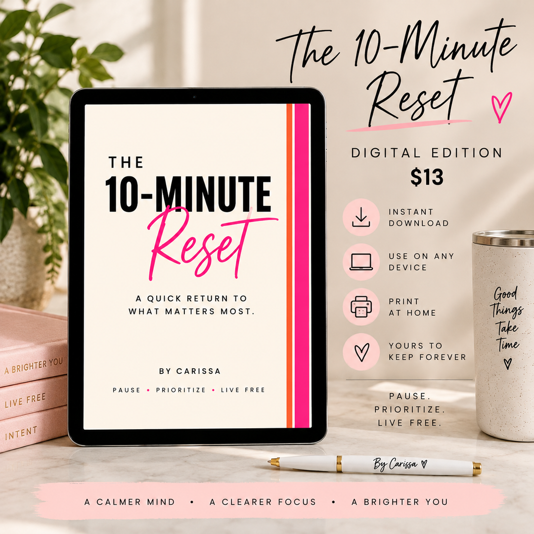 The 10-Minute Reset - Digital Download
