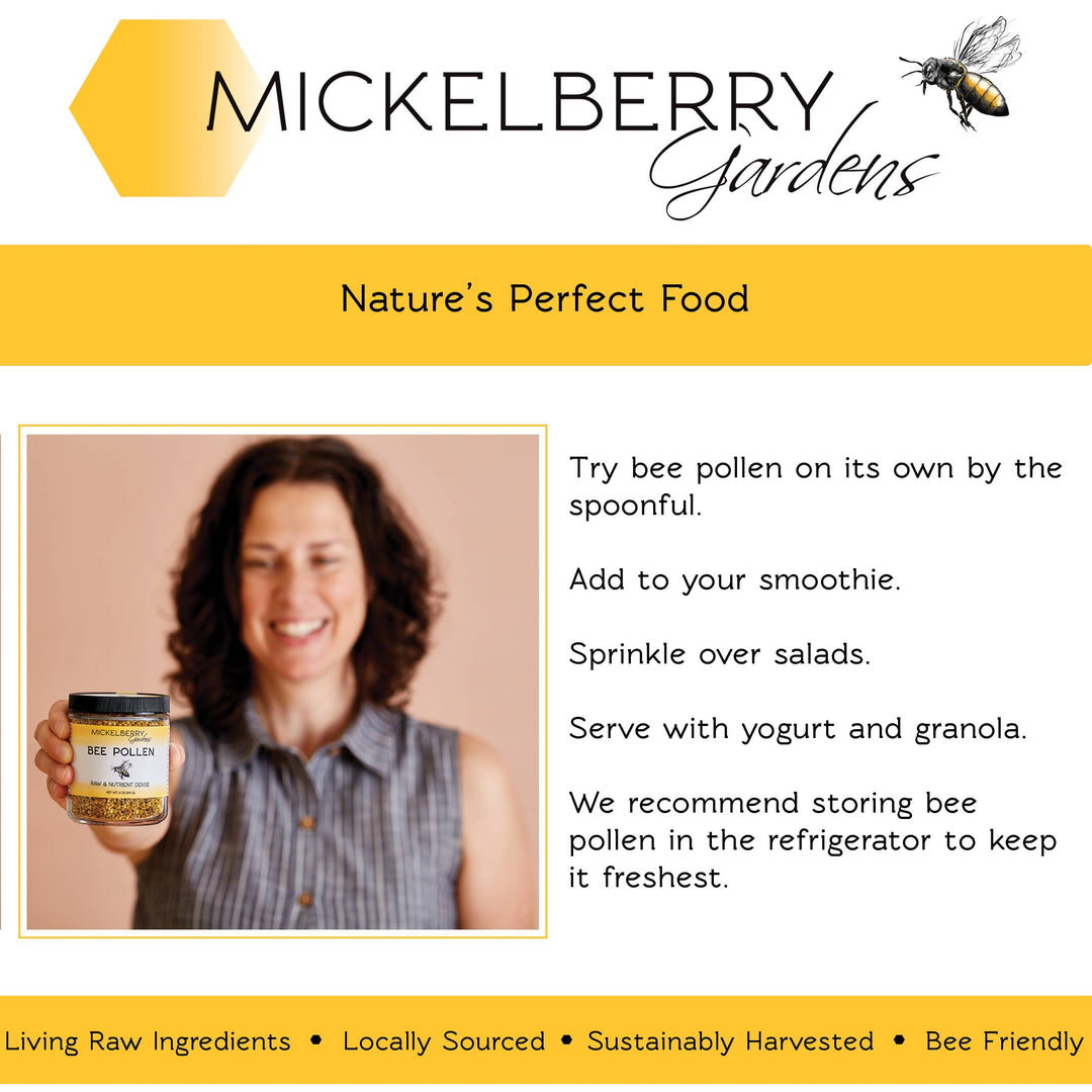 Bee Pollen: 3oz