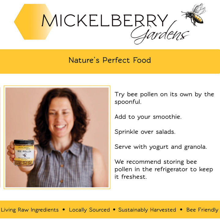 Bee Pollen: 3oz