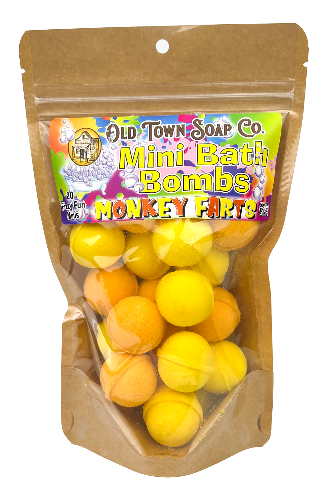 Mini Bath Bombs Monkey Farts