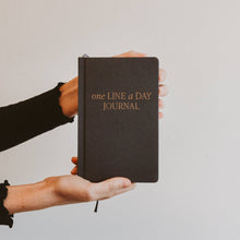Load image into Gallery viewer, One Line A Day Fabric Journal - Stationery Gifts
