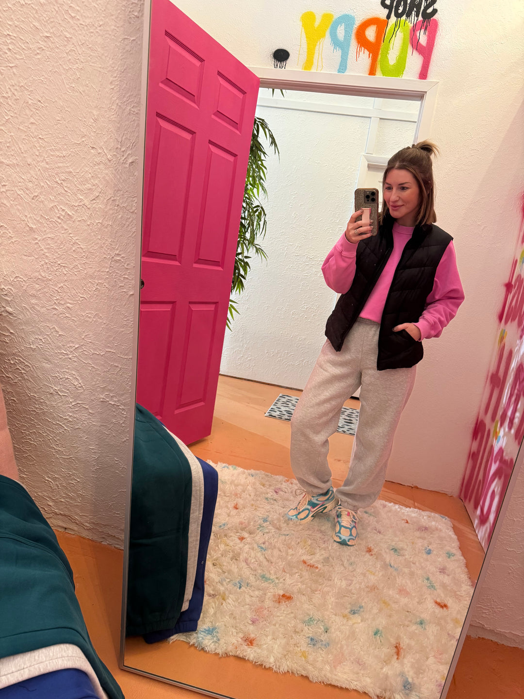 Rani Joggers: Heather Grey