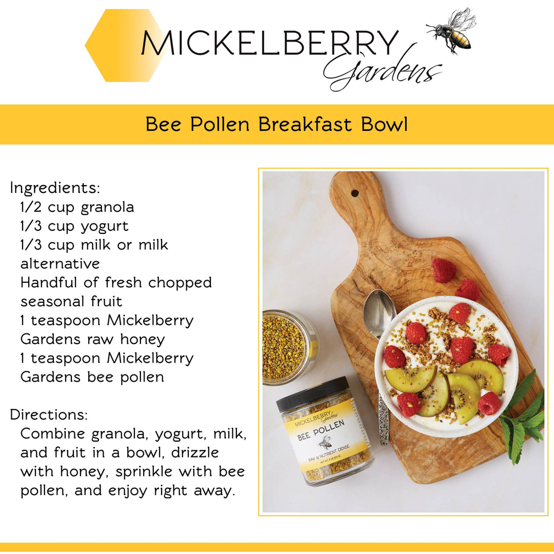 Bee Pollen: 3oz