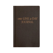 Load image into Gallery viewer, One Line A Day Fabric Journal - Stationery Gifts
