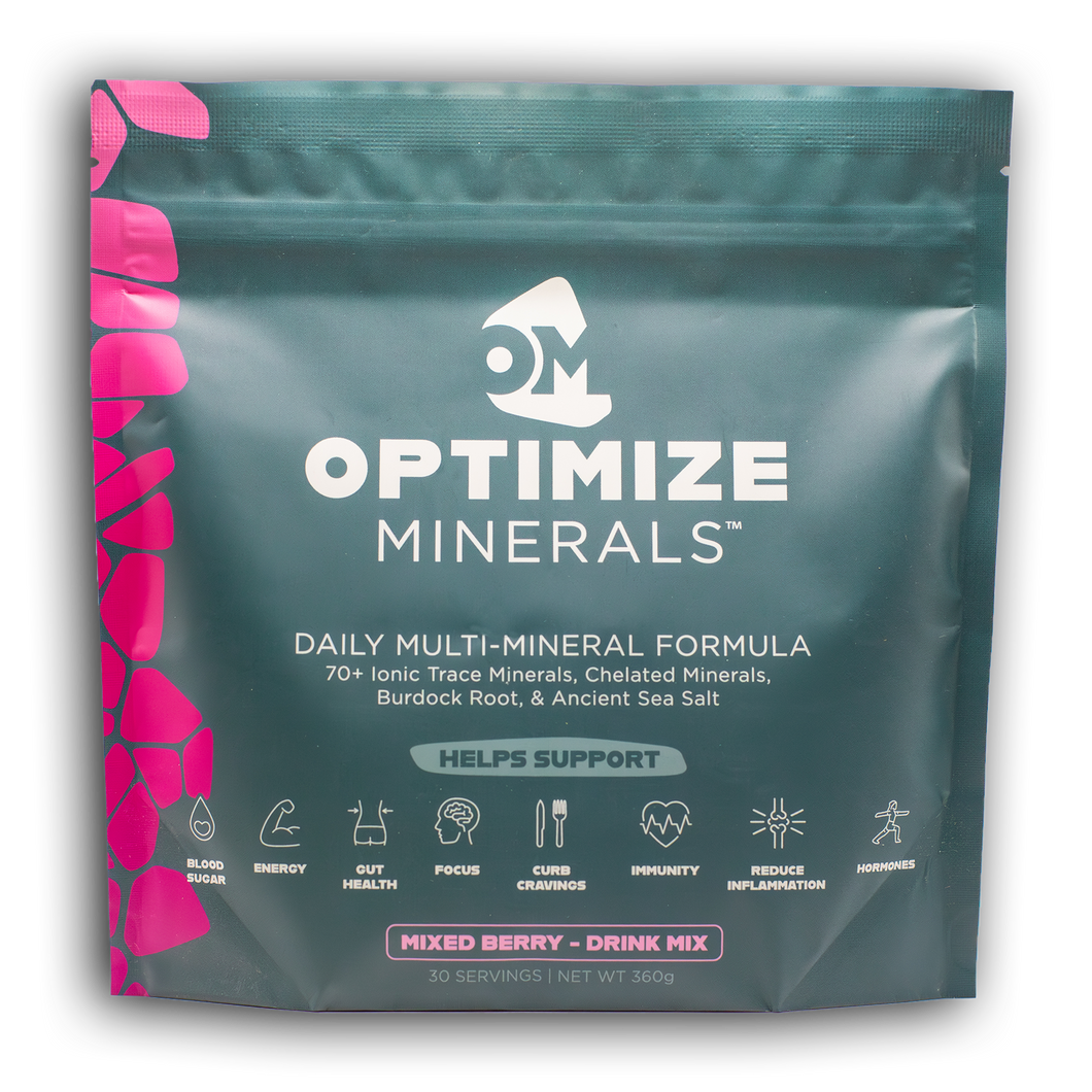 OPTIMIZE MINERALS™️: Mixed Berry / 30 Day Supply