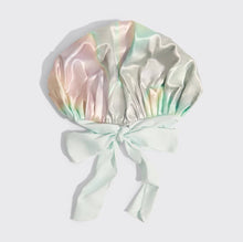 Load image into Gallery viewer, Kitsch Adjustable Oversized Satin Bonnet- Aura
