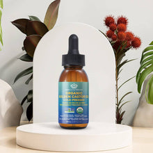 Load image into Gallery viewer, Organic Golden Castor Oil with Dropper 100mL
