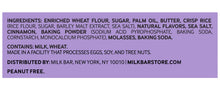 Load image into Gallery viewer, Milk Bar Cinnamon Toast Super Crunchy Cookies
