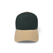 Load image into Gallery viewer, Corduroy Hats - Customizable: Brown &amp; Cream
