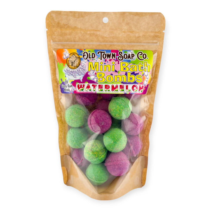 Mini Bath Bombs Watermelon