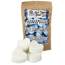 Load image into Gallery viewer, 8 Pack Shower Bombs/Steamers-Avail in 12  Blends #1 Seller: Purification
