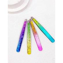 Load image into Gallery viewer, Professional Fancy Eyebrow Tweezers Assorted Colors
