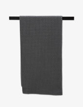 Load image into Gallery viewer, Charcoal Waffle Bath Towel
