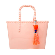 Load image into Gallery viewer, Jumbo Jelly Tote Bag: Pink
