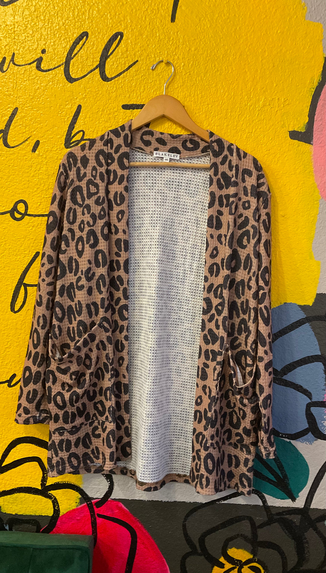 Blakeley Leopard Cardigan One Size