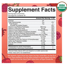 Load image into Gallery viewer, Mary Ruth’s: Organic Kids Multivitamin + Postbiotics Gummies
