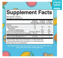 Load image into Gallery viewer, Mary Ruth’s: K2 + D3 Calcium Gummies
