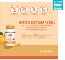 Load image into Gallery viewer, Mary Ruth’s: Vegan Kids Omega-3 Gummies
