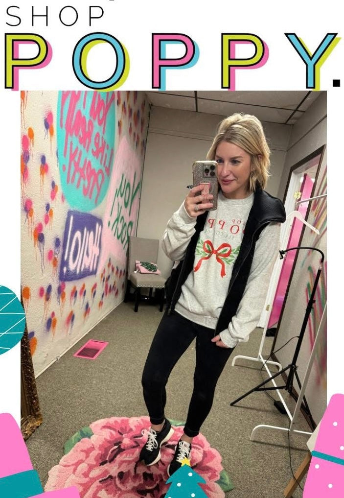 SHOP POPPY CHRISTMAS CREWNECK