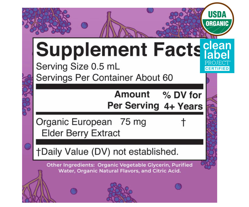 Mary Ruth’s: Organic Kids Elderberry Liquid Drops