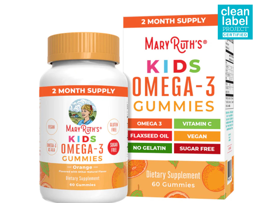 Mary Ruth’s: Vegan Kids Omega-3 Gummies