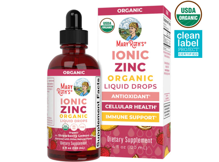 Mary Ruth’s: Liquid Ionic Zinc, Strawberry &amp; Lemon