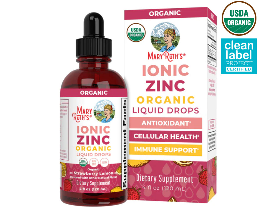 Mary Ruth’s: Liquid Ionic Zinc, Strawberry & Lemon