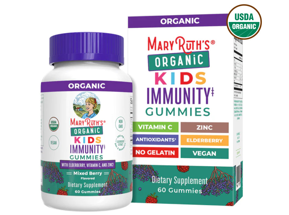Mary Ruth’s: Organic Kids Immunity Gummies