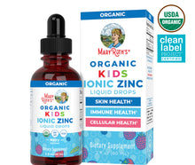 Load image into Gallery viewer, Mary Ruth’s: Organic Kids Ionic Zinc Liquid Drops
