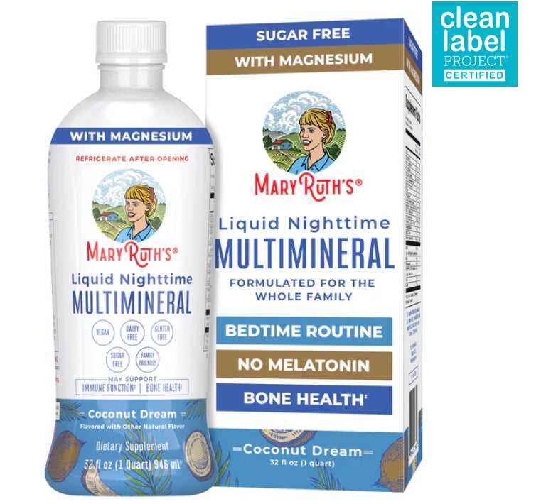 Mary Ruth’s: Liquid Nighttime Multimineral (Coconut)