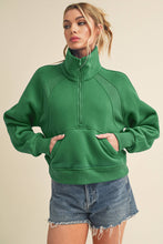 Load image into Gallery viewer, Funnel Neck Half Zip
