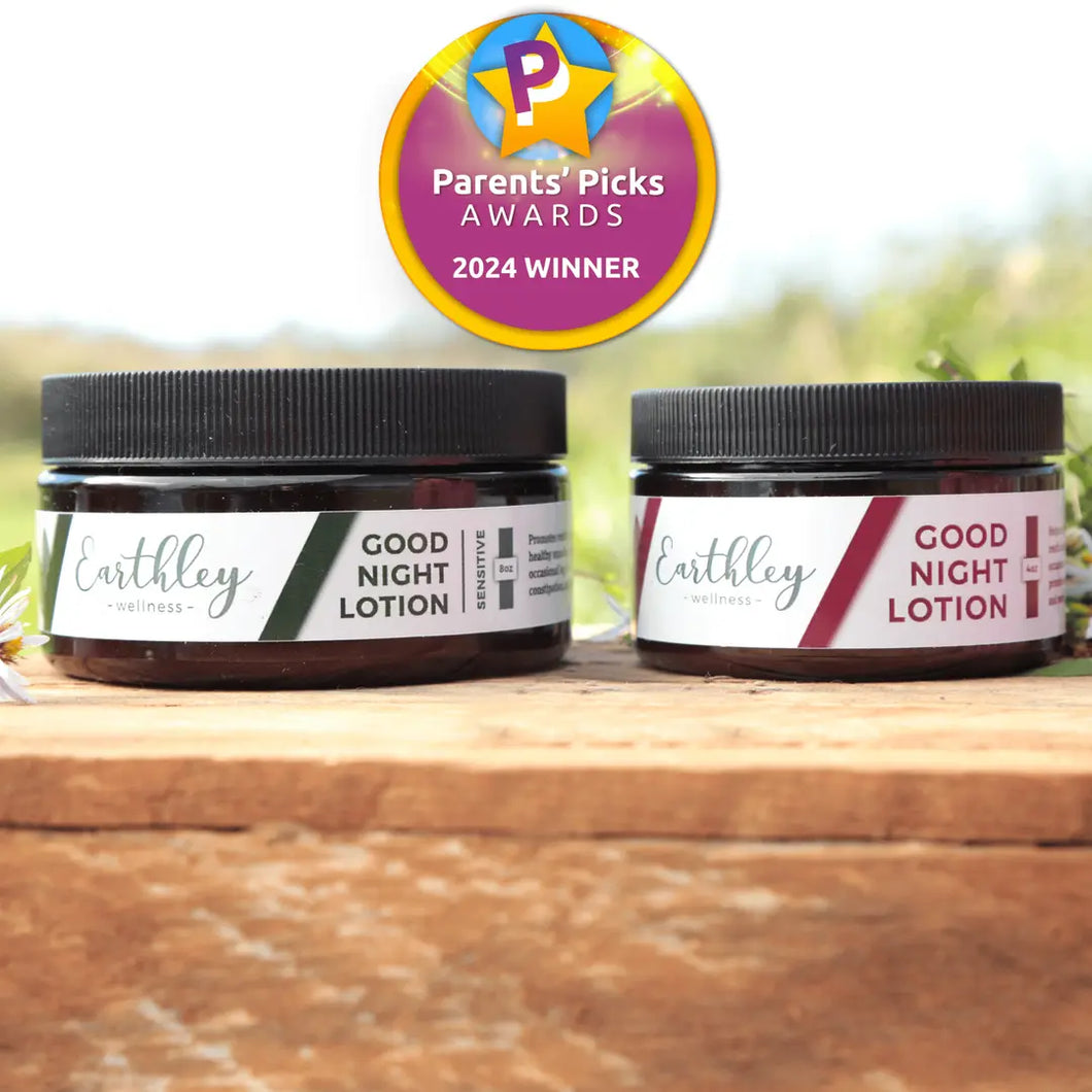 EARTHLEY: Good Night Lotion Sensitive 8oz