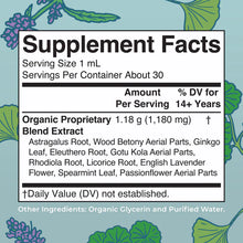 Load image into Gallery viewer, Mary Ruth’s: Organic Adrenal &amp; Focus Herbal Blend
