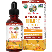 Load image into Gallery viewer, Mary Ruth’s: Organic Turmeric Gold Herbal Blend Liquid Drops
