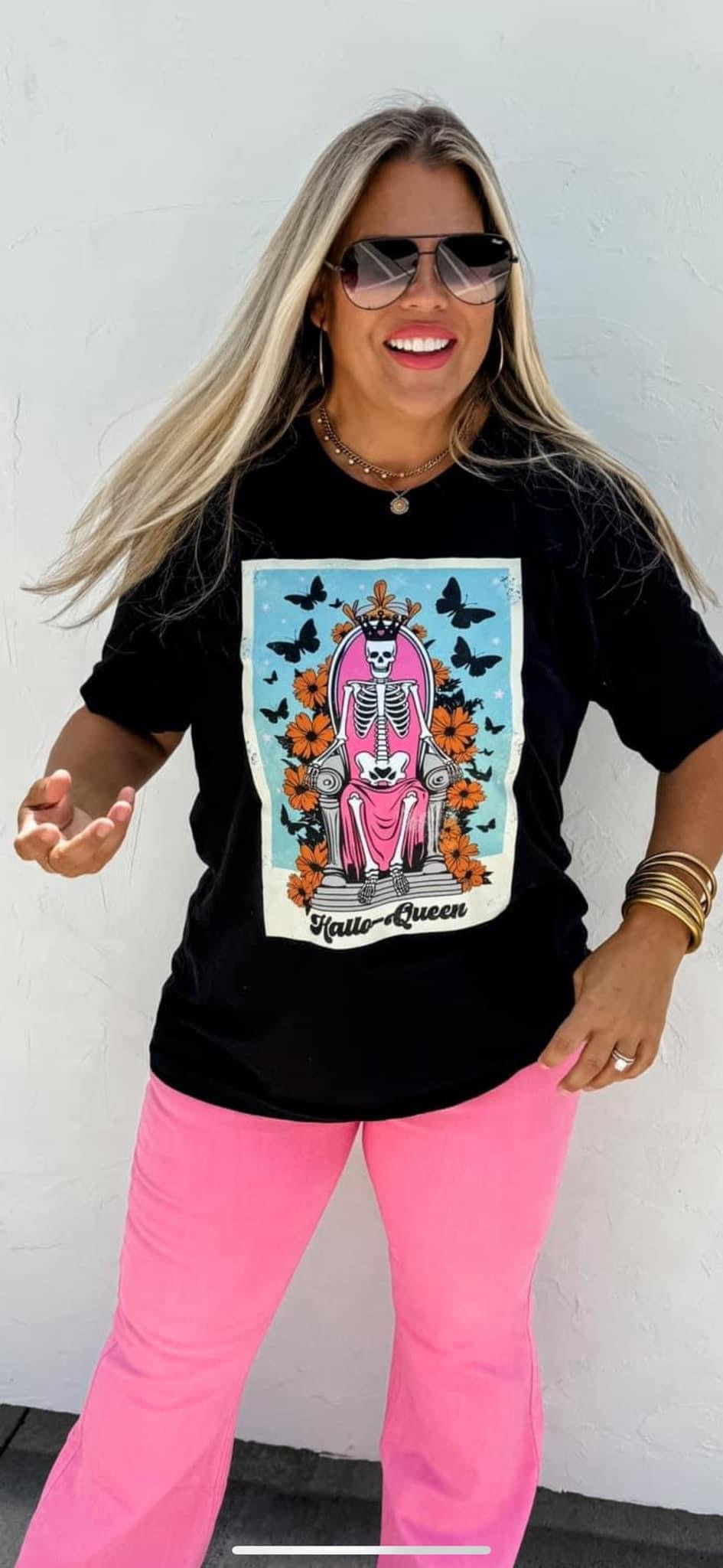 HALLO QUEEN SKELETON SHIRT