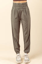Load image into Gallery viewer, Wide Elastic Waist Jogger Pants
