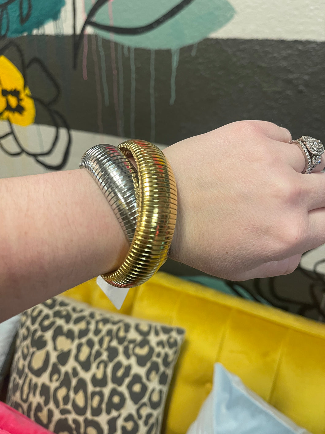 COIL BRACELET - THICK DOUBLE