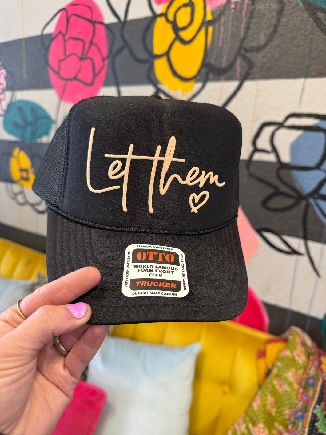 LET THEM TRUCKER HAT