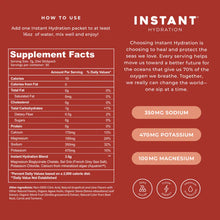 Load image into Gallery viewer, INSTANT HYDRATION Premium Electrolyte Drink Mix

