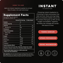 Load image into Gallery viewer, INSTANT HYDRATION Premium Electrolyte Drink Mix
