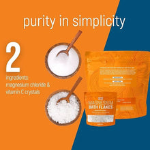 Load image into Gallery viewer, Magnesium Bath Flakes W/Vitamin C 10LB
