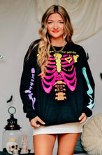 Load image into Gallery viewer, Neon Skelly Sweatshirt: Medium
