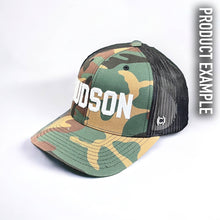 Load image into Gallery viewer, Trucker Hats - Customizable: Camo Trucker
