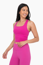 Load image into Gallery viewer, Venice Racerback Active Top:BERRY
