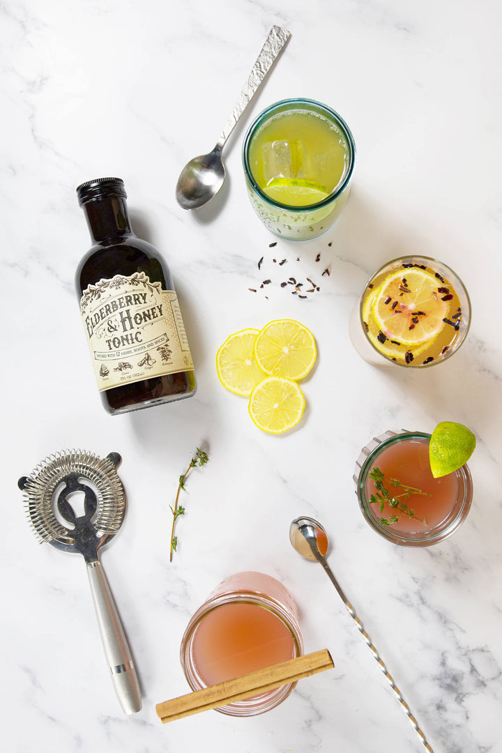 Elderberry &amp; Honey Tonic, 16 oz