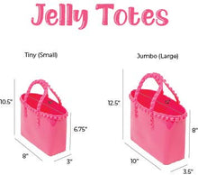 Load image into Gallery viewer, Jumbo Jelly Tote Bag: Pink
