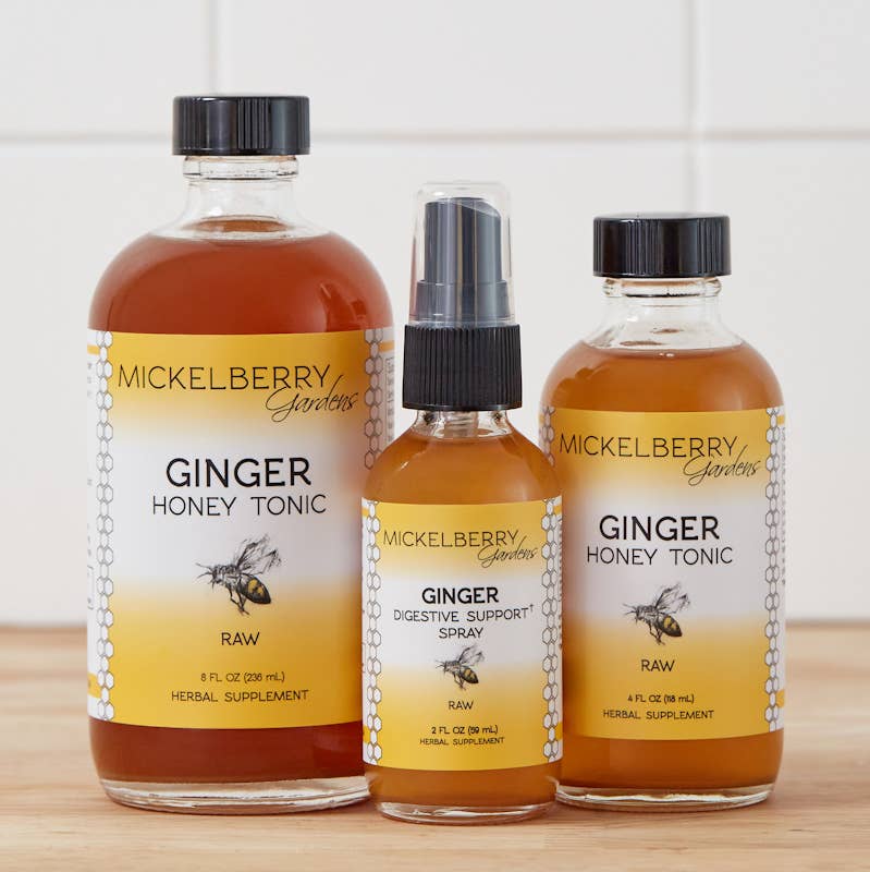 Ginger Honey Tonic: 8oz