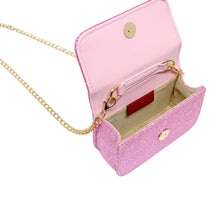 Load image into Gallery viewer, Glitter Pearl Handle Bow Handbag: Silver
