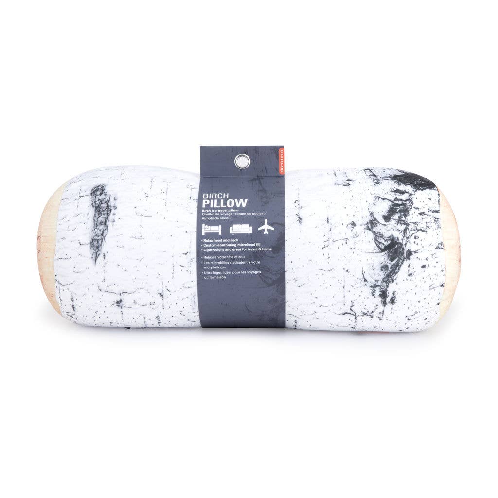 Birch Log Pillow